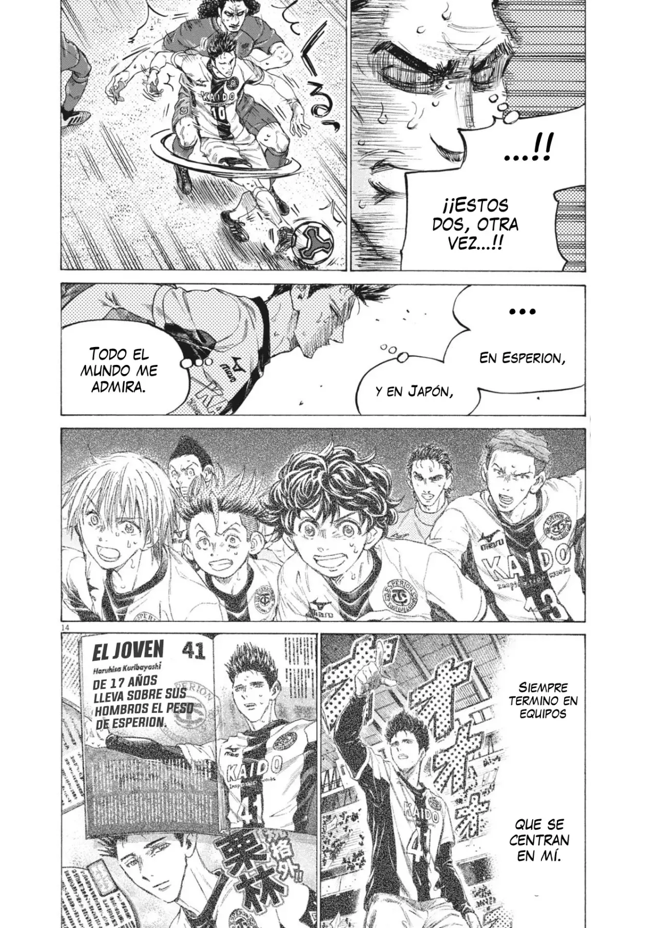 Read Ao ashi Español Manga Online