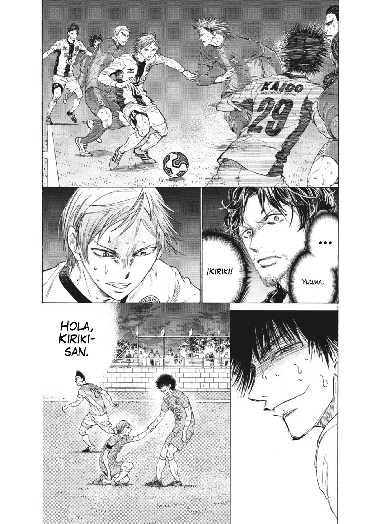 Read Ao ashi Español Manga Online