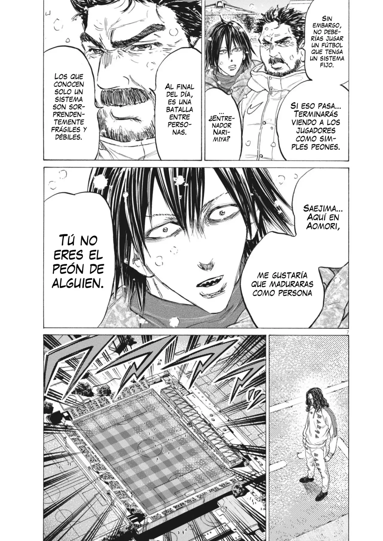 Read Ao ashi Español Manga Online