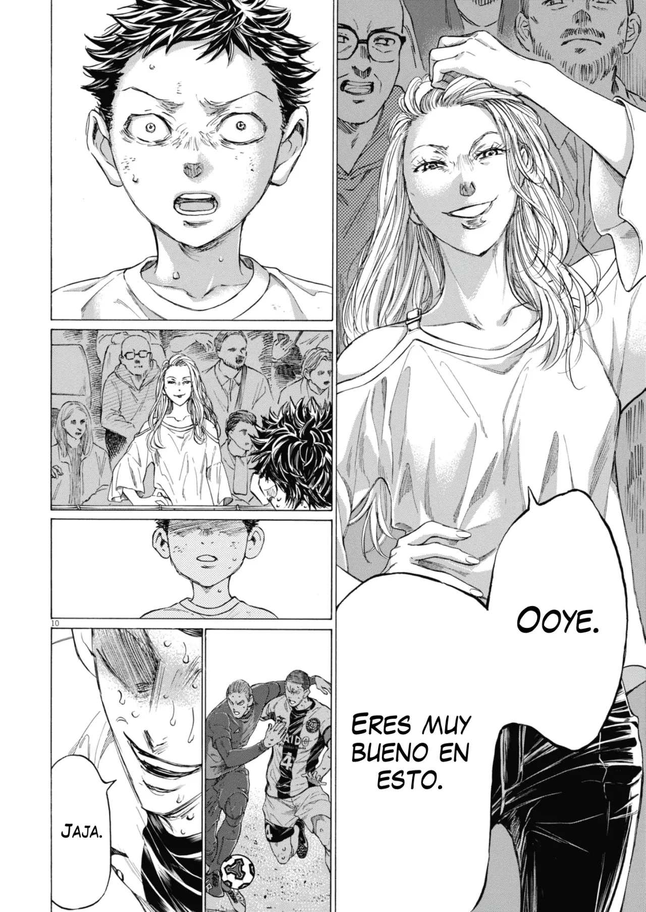 Read Ao ashi Español Manga Online