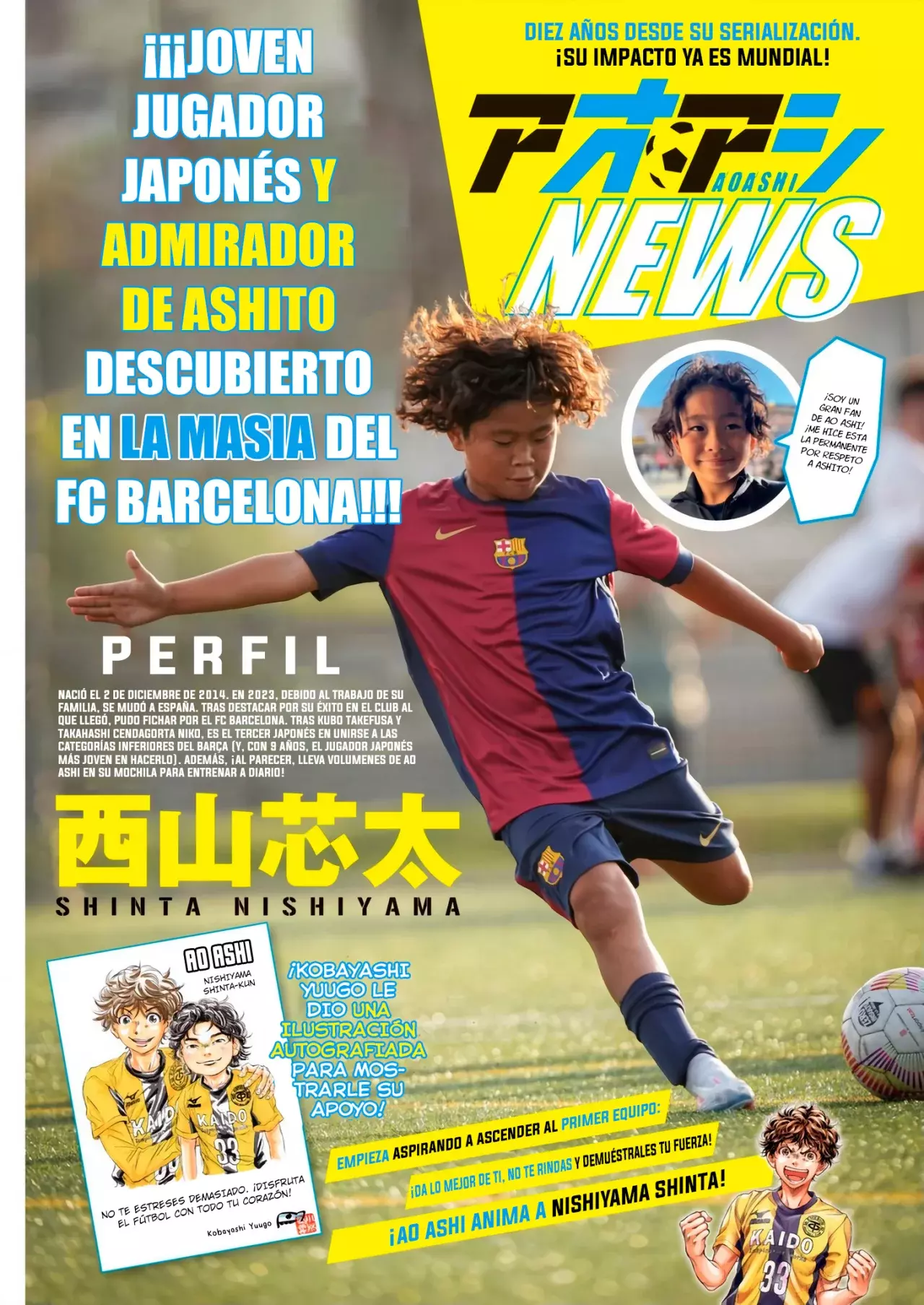 Read Ao ashi Español Manga Online