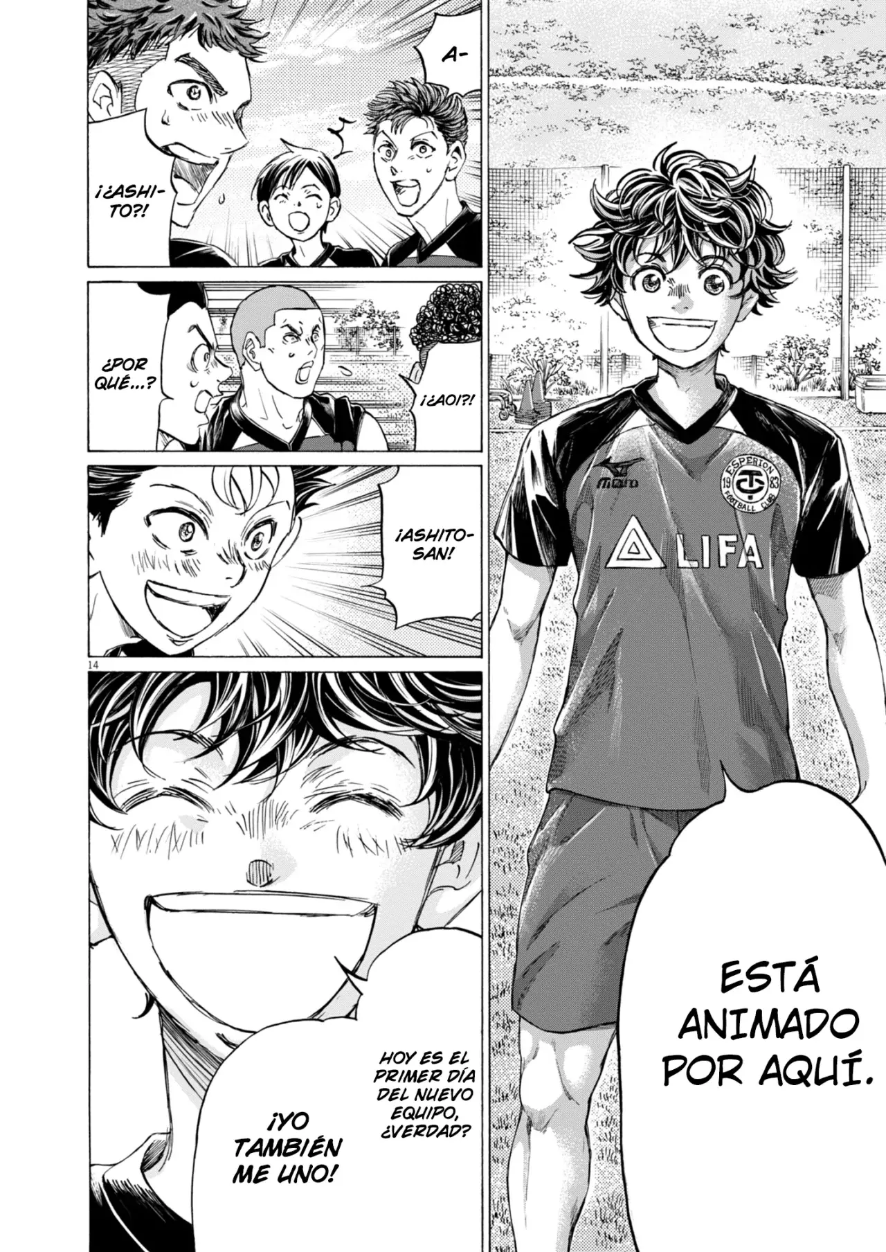 Read Ao ashi Español Manga Online