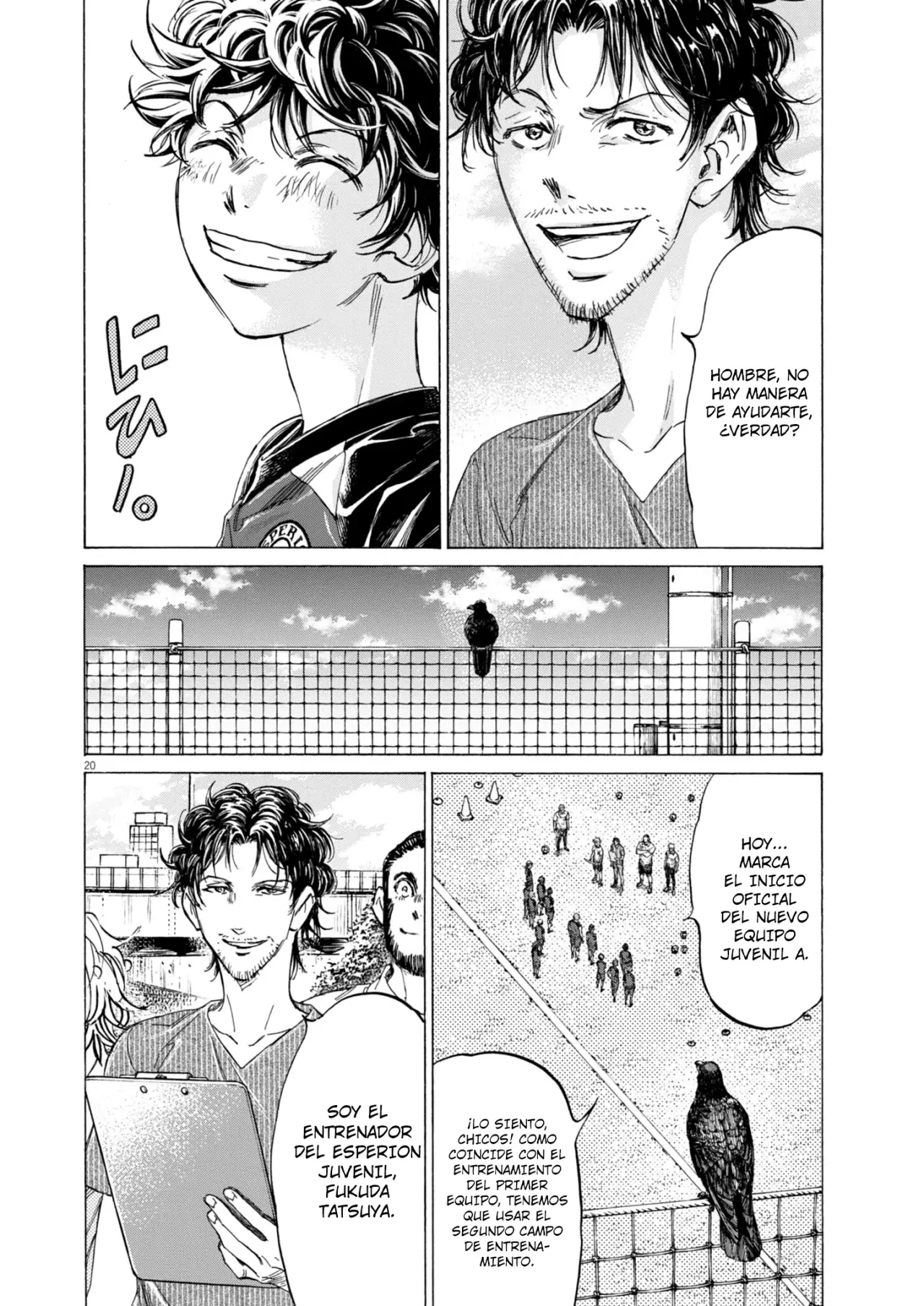 Read Ao ashi Español Manga Online