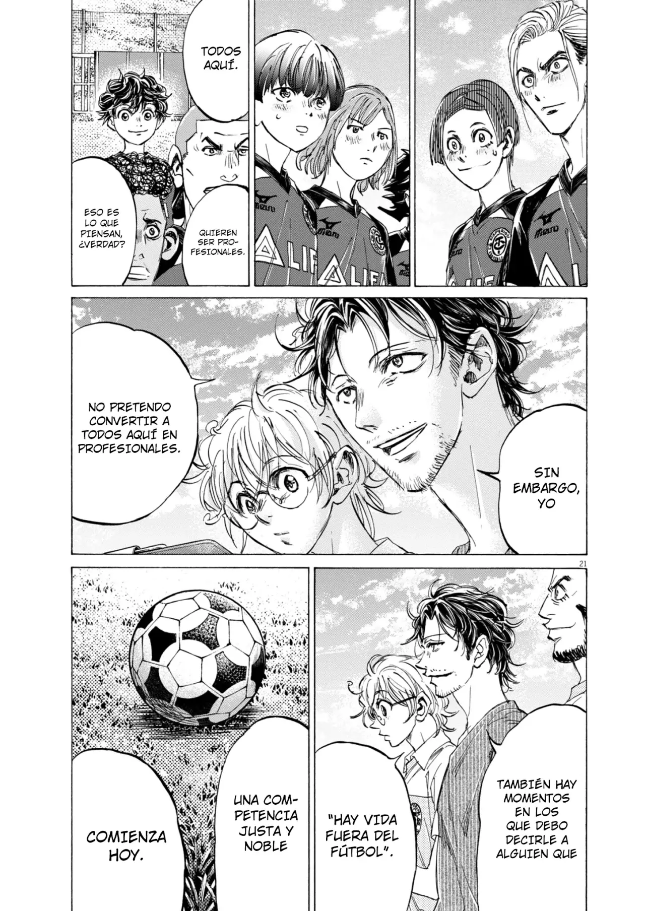 Read Ao ashi Español Manga Online