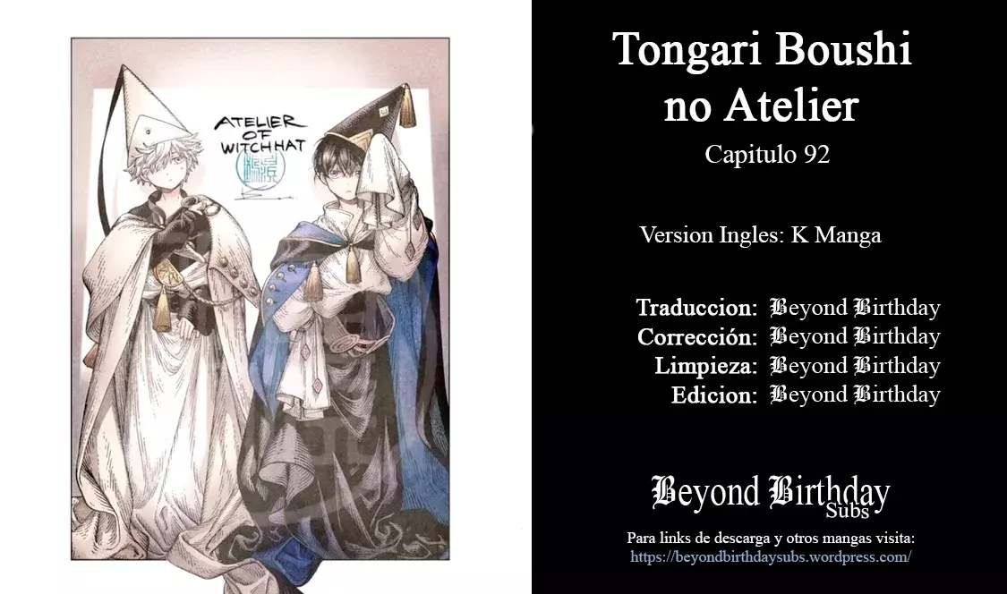 Read Atelier of Witch Hat Español Manga Online