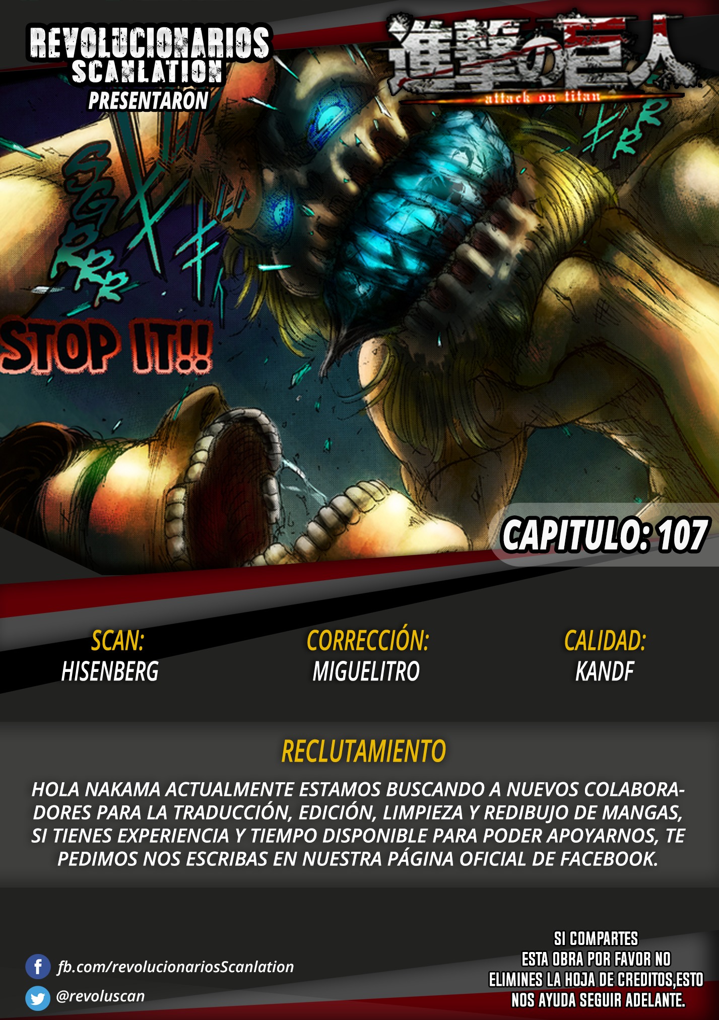 Read Attack on Titan Español Manga Online