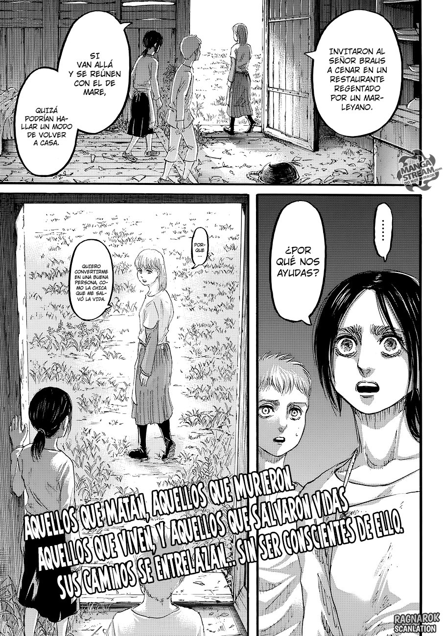 Read Attack on Titan Español Manga Online
