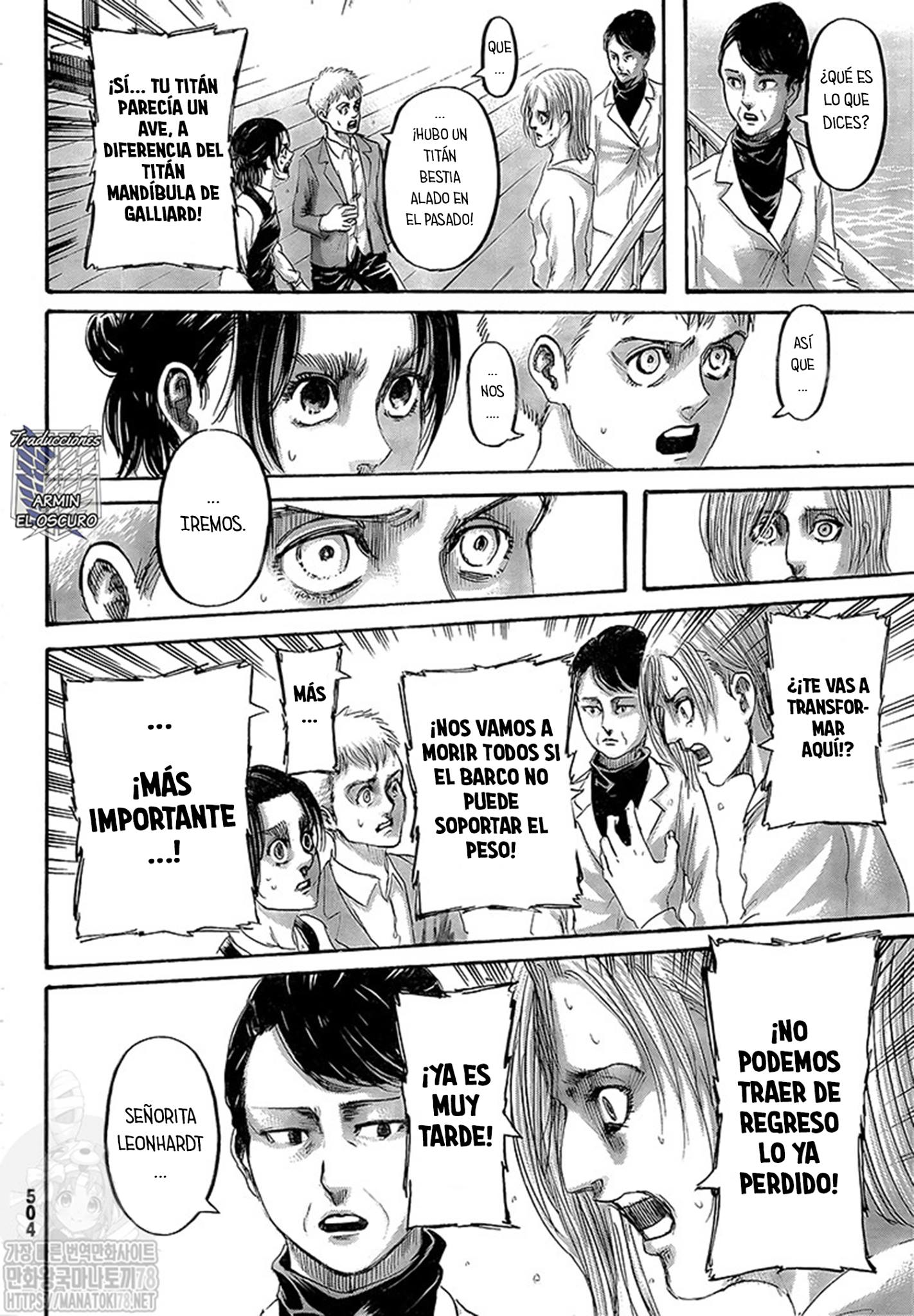 Read Attack on Titan Español Manga Online