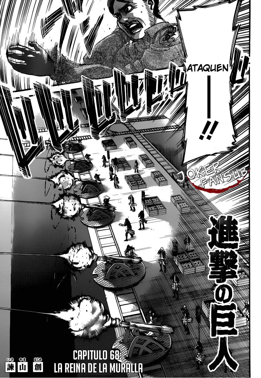 Read Attack on Titan Español Manga Online