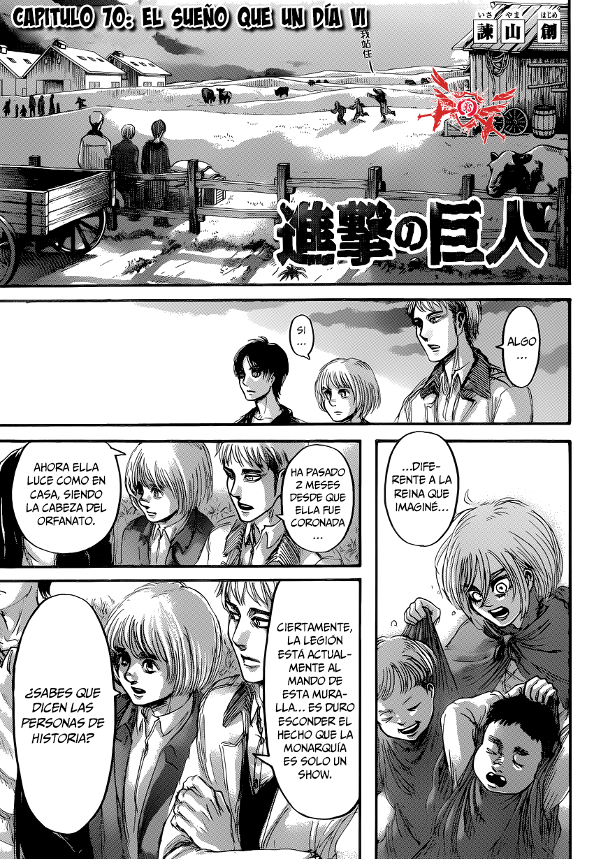 Read Attack on Titan Español Manga Online