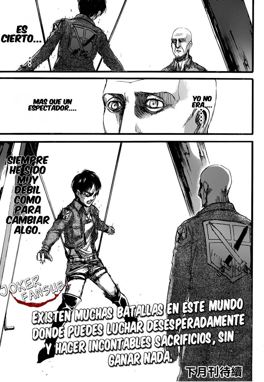 Read Attack on Titan Español Manga Online