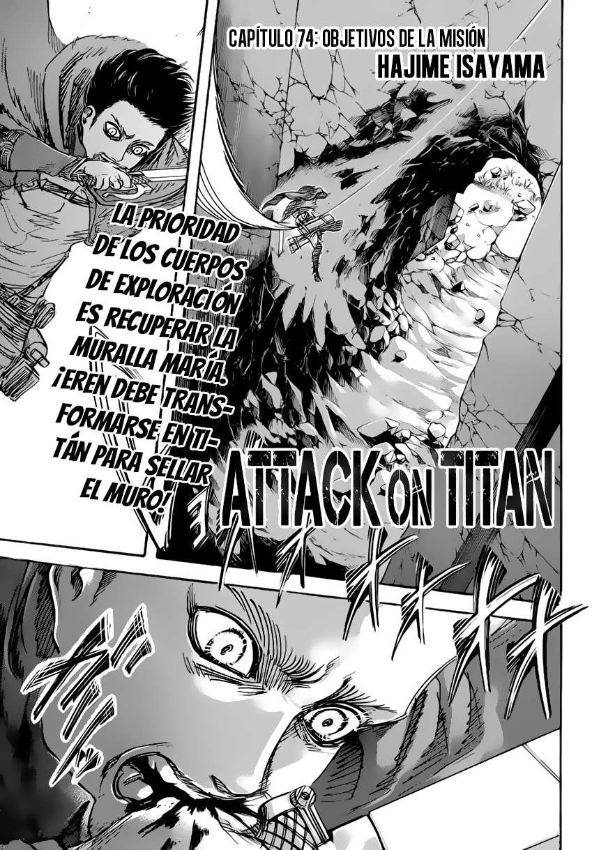 Read Attack on Titan Español Manga Online
