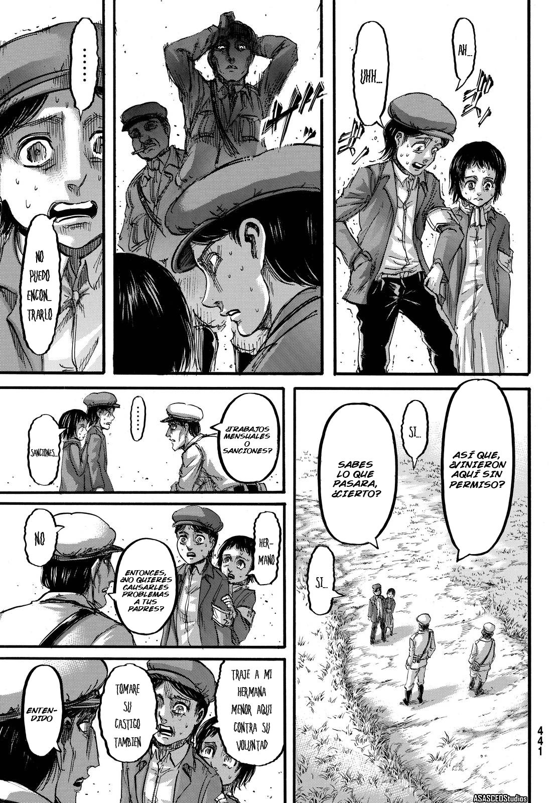 Read Attack on Titan Español Manga Online