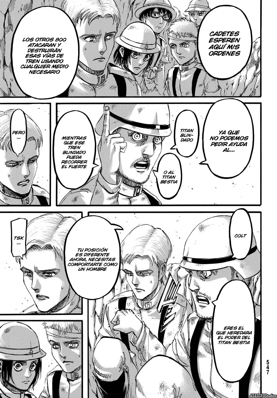 Read Attack on Titan Español Manga Online