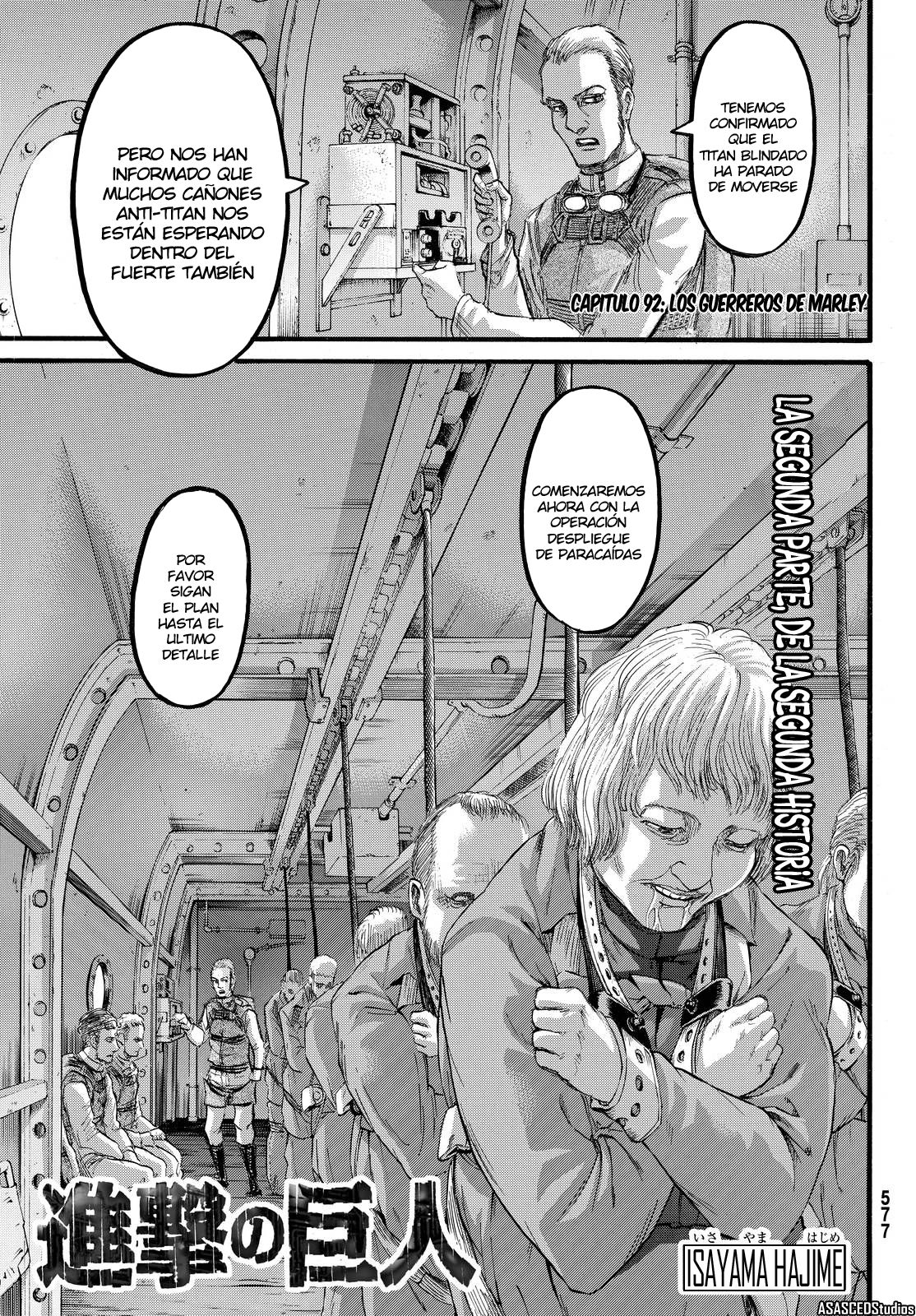 Read Attack on Titan Español Manga Online