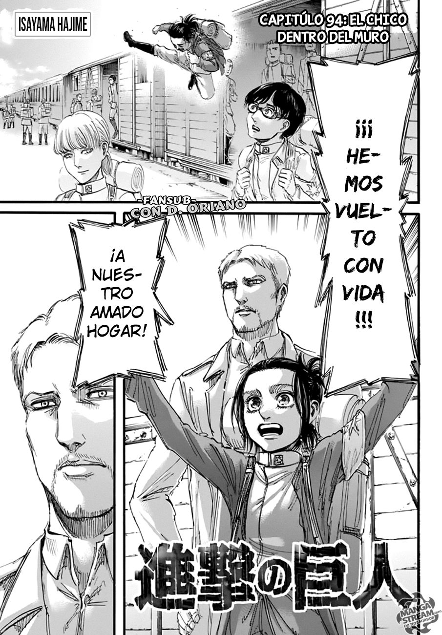 Read Attack on Titan Español Manga Online