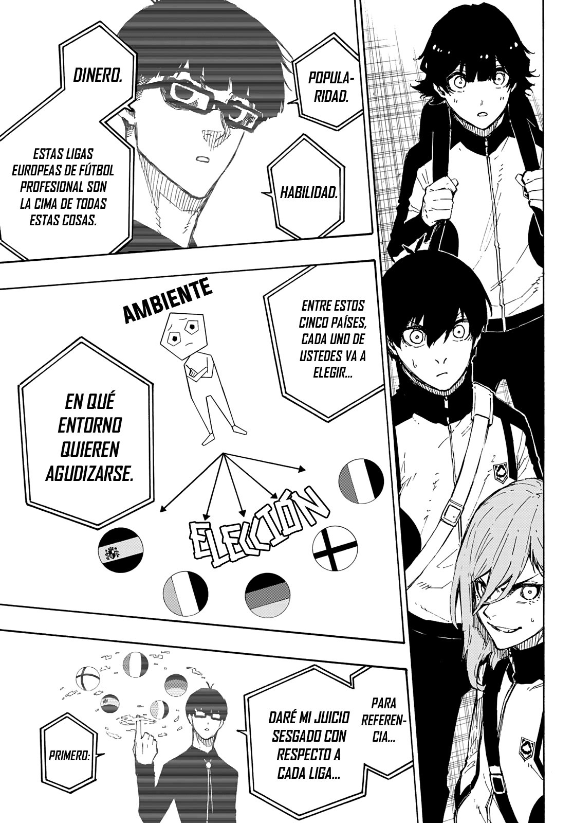 Read Blue Lock Español Manga Online