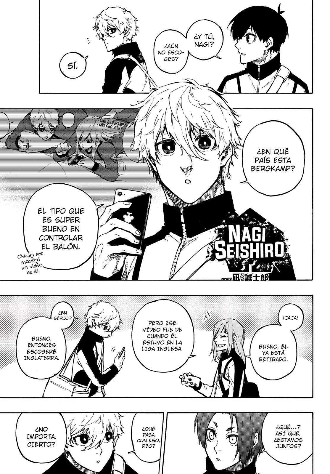 Read Blue Lock Español Manga Online