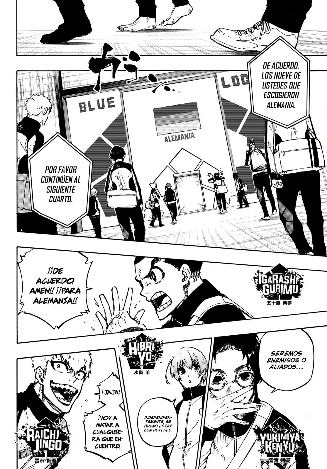 Read Blue Lock Español Manga Online