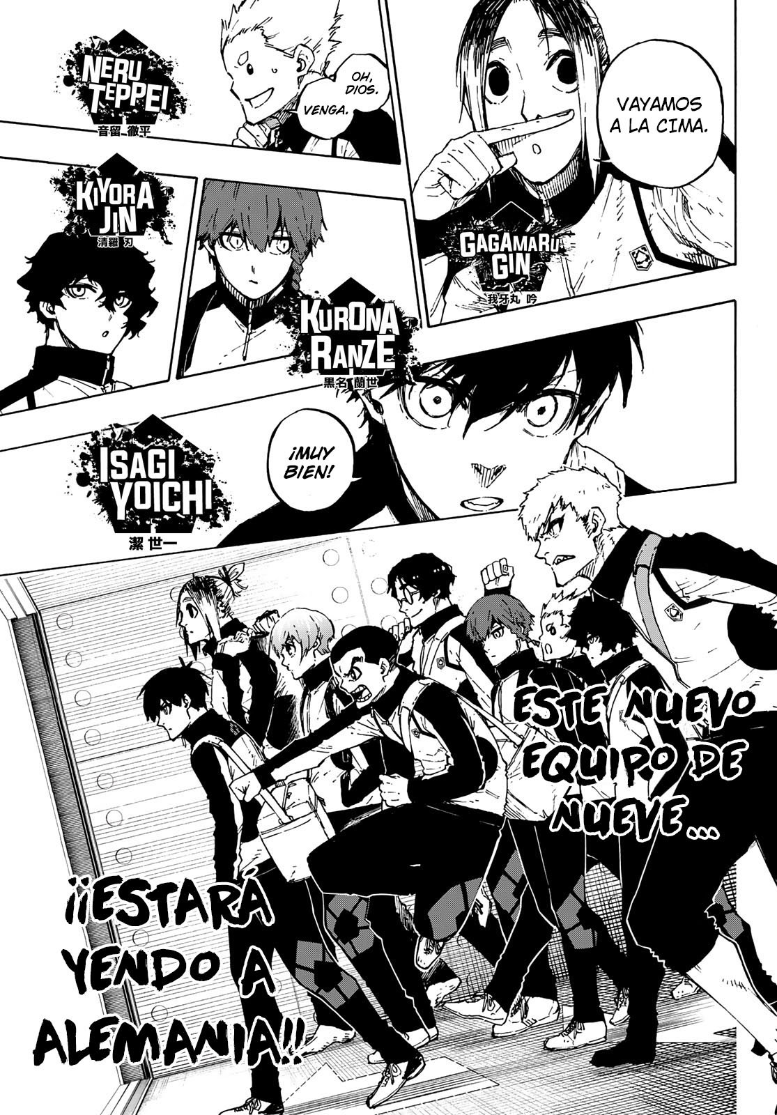Read Blue Lock Español Manga Online