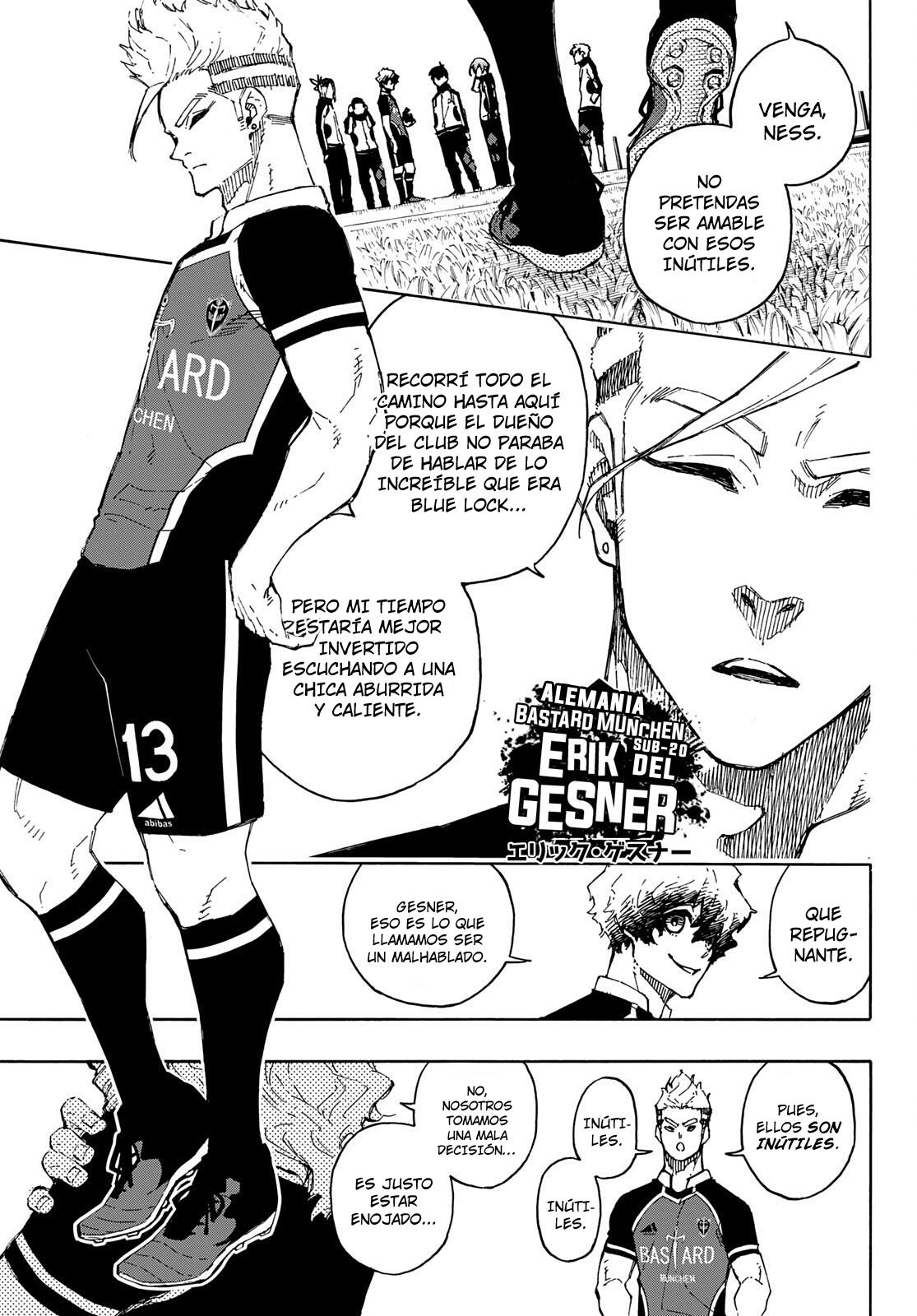 Read Blue Lock Español Manga Online