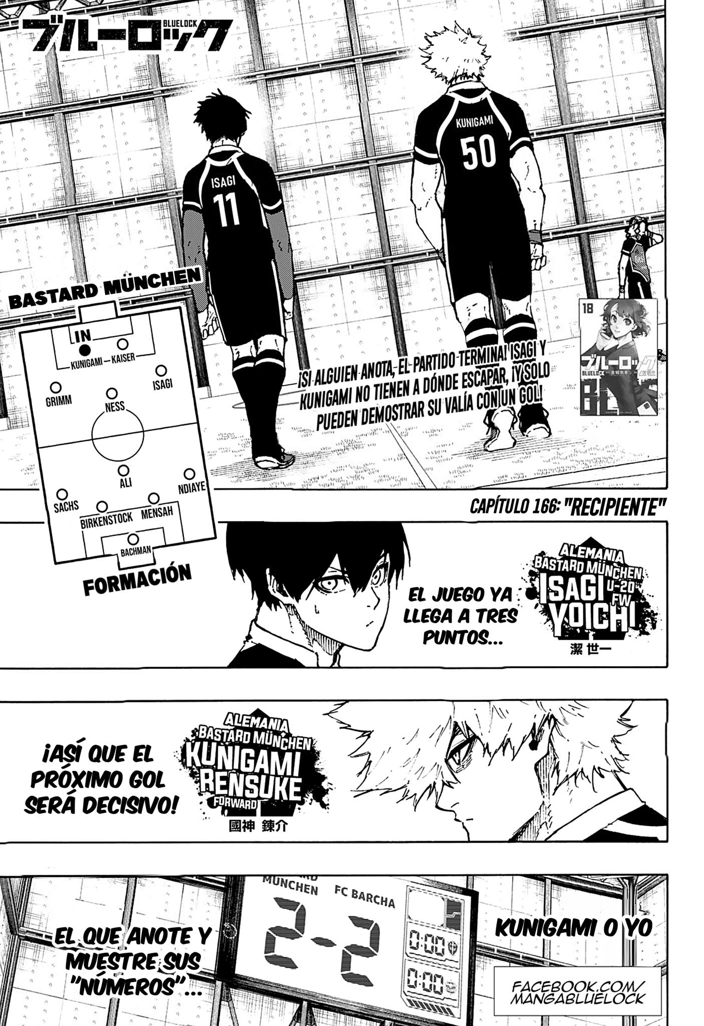 Read Blue Lock Español Manga Online