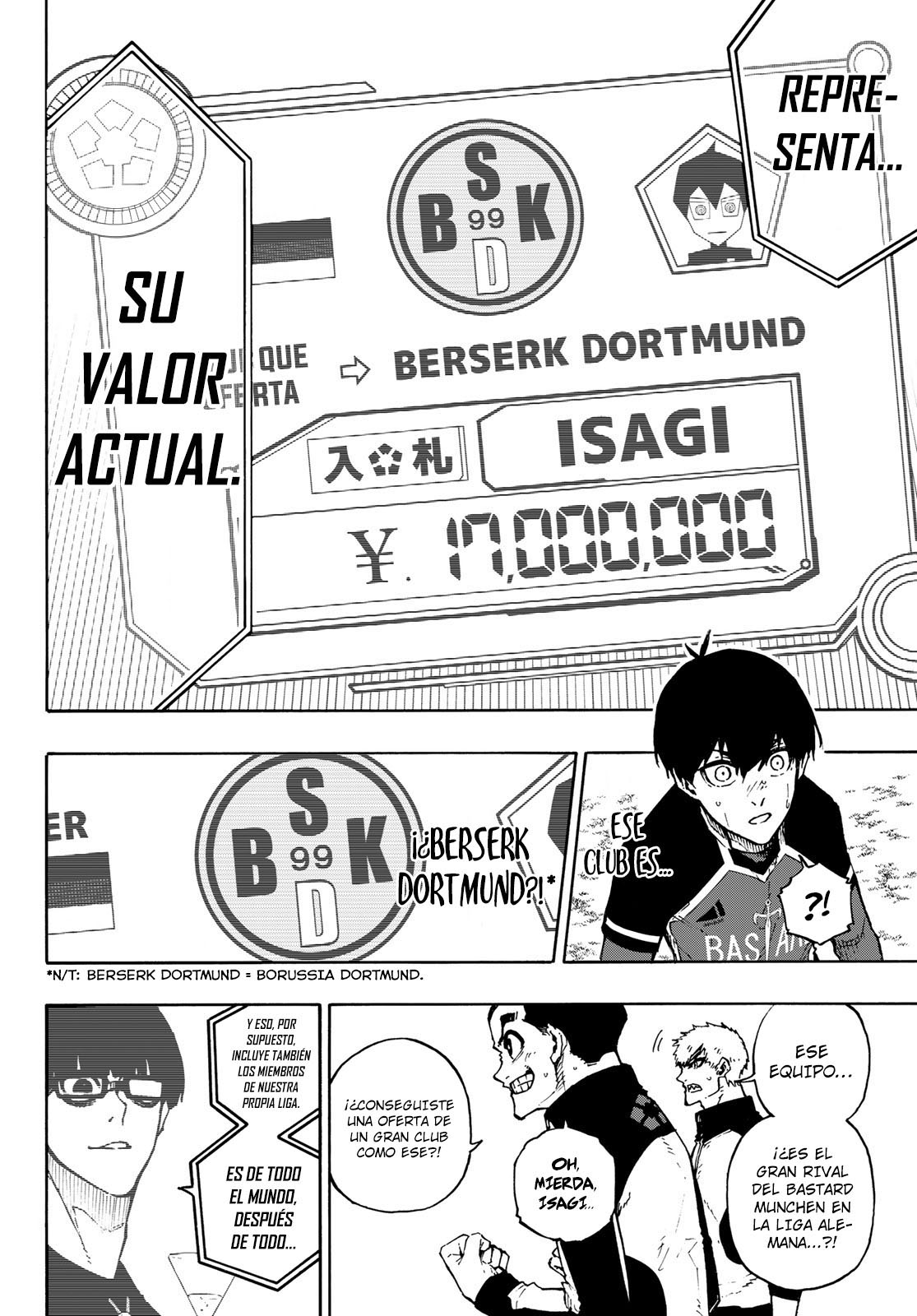 Read Blue Lock Español Manga Online