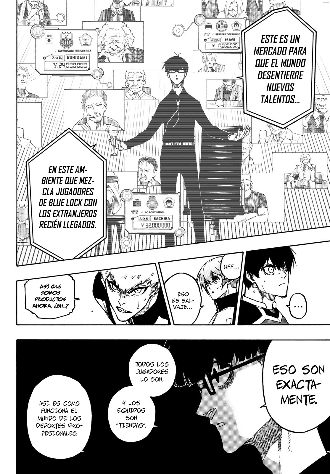 Read Blue Lock Español Manga Online