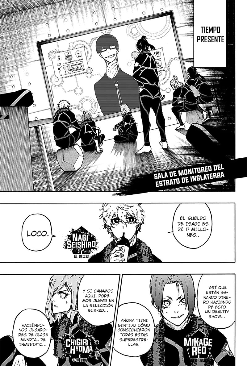 Read Blue Lock Español Manga Online