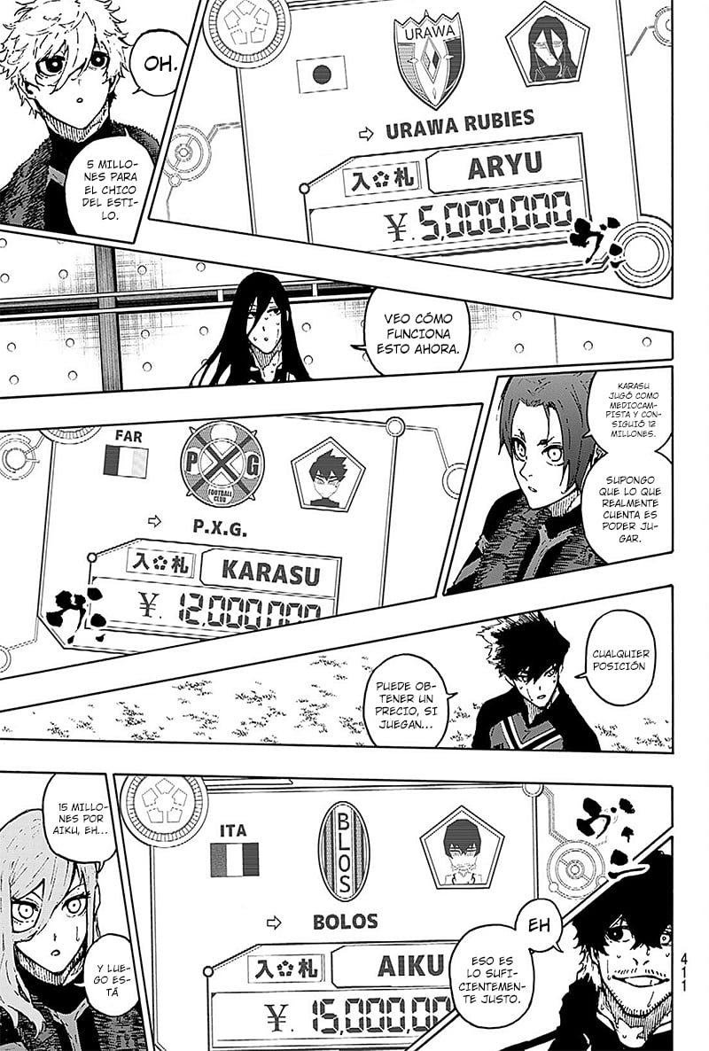 Read Blue Lock Español Manga Online