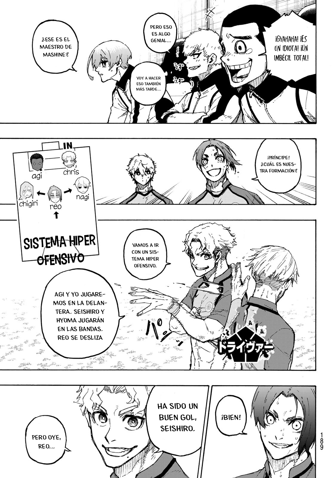 Read Blue Lock Español Manga Online