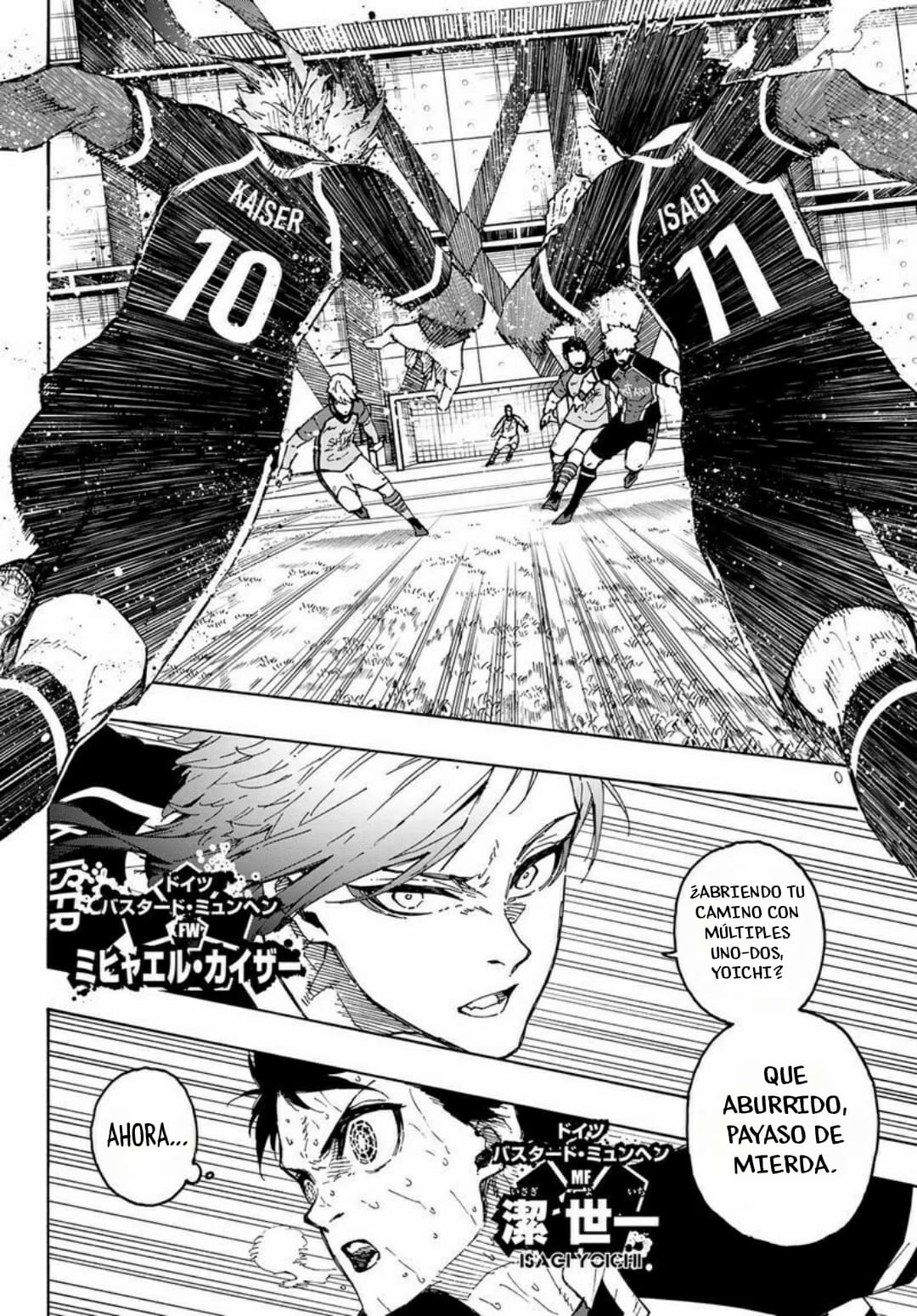 Read Blue Lock Español Manga Online