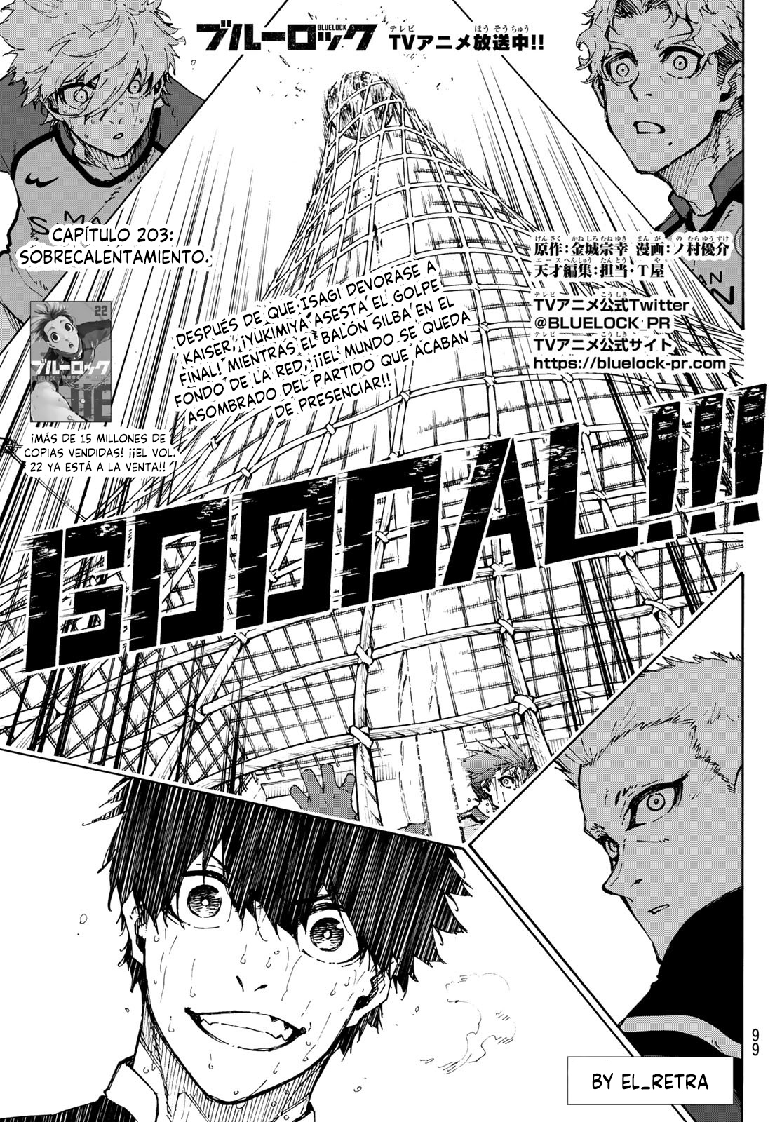 Read Blue Lock Español Manga Online