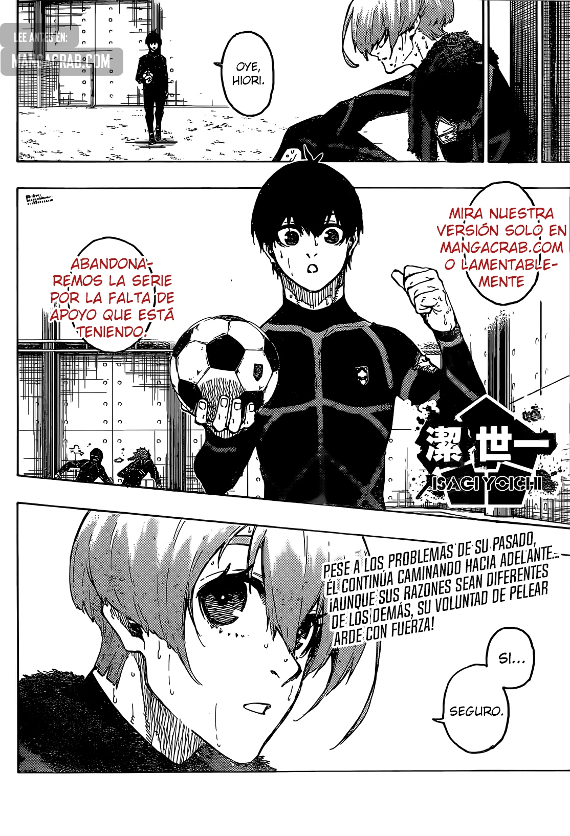 Read Blue Lock Español Manga Online