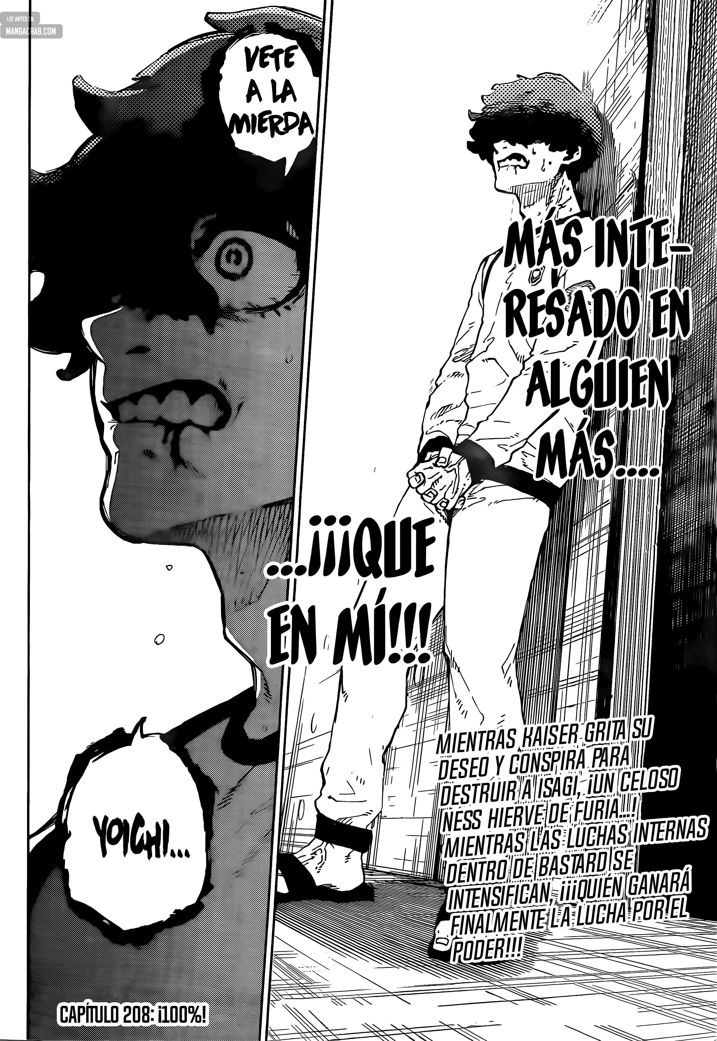 Read Blue Lock Español Manga Online