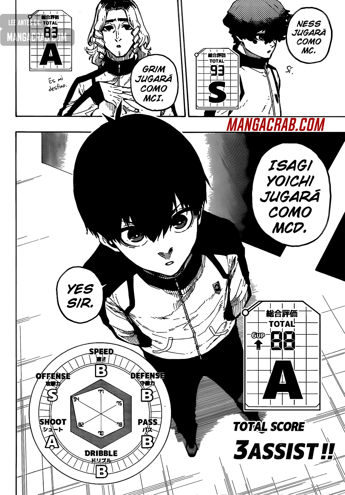 Read Blue Lock Español Manga Online