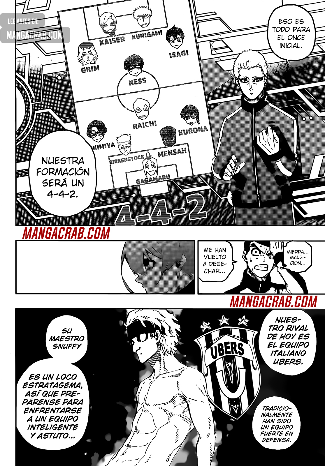 Read Blue Lock Español Manga Online