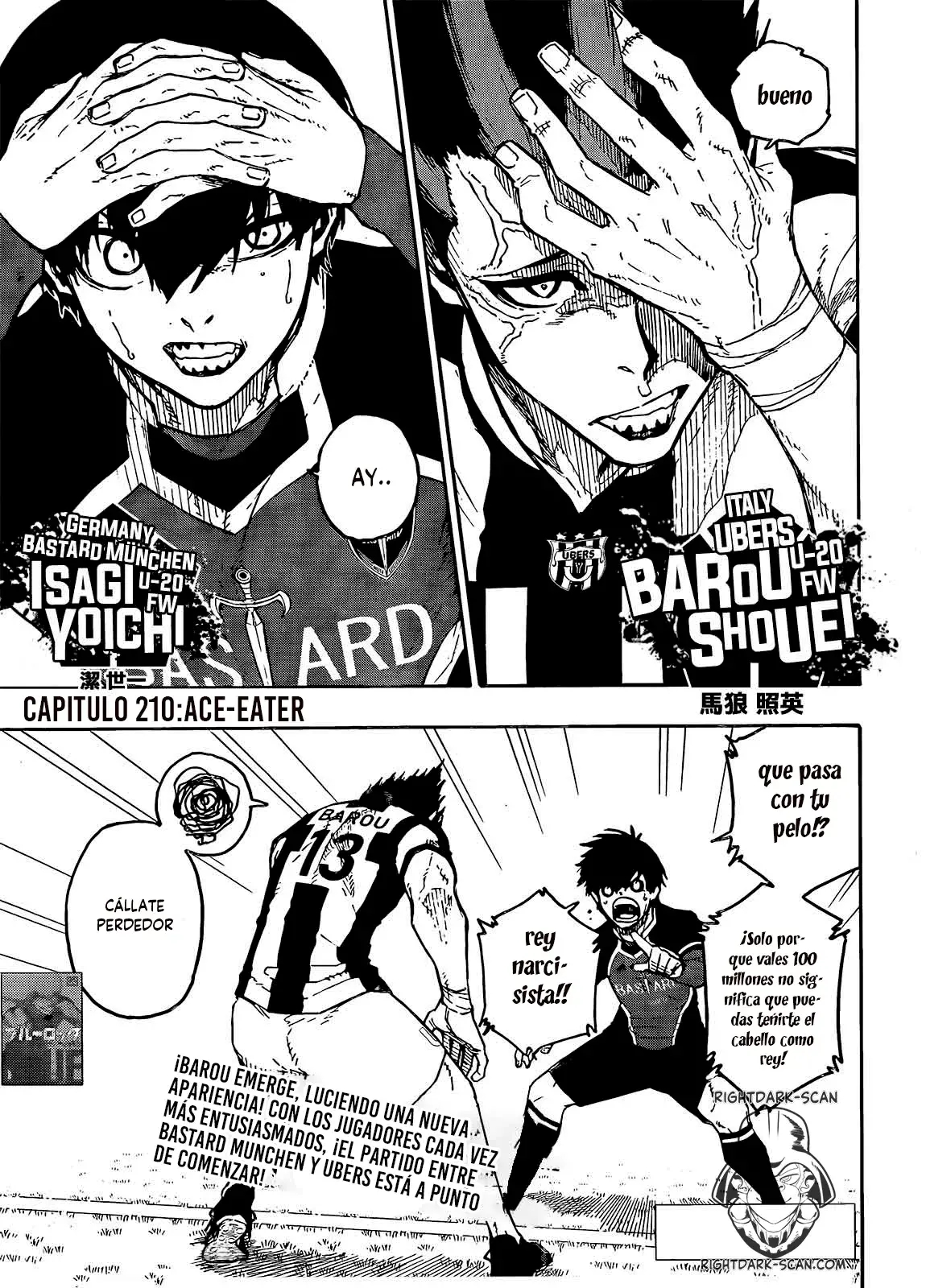 Read Blue Lock Español Manga Online