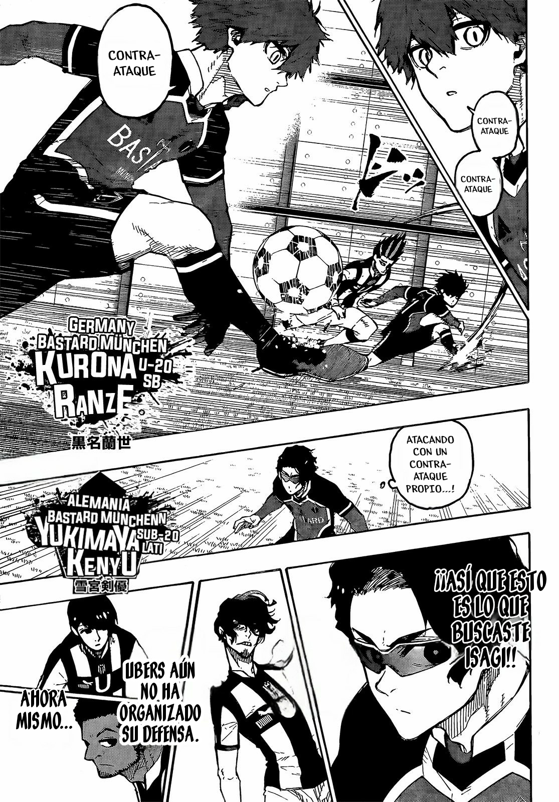 Read Blue Lock Español Manga Online