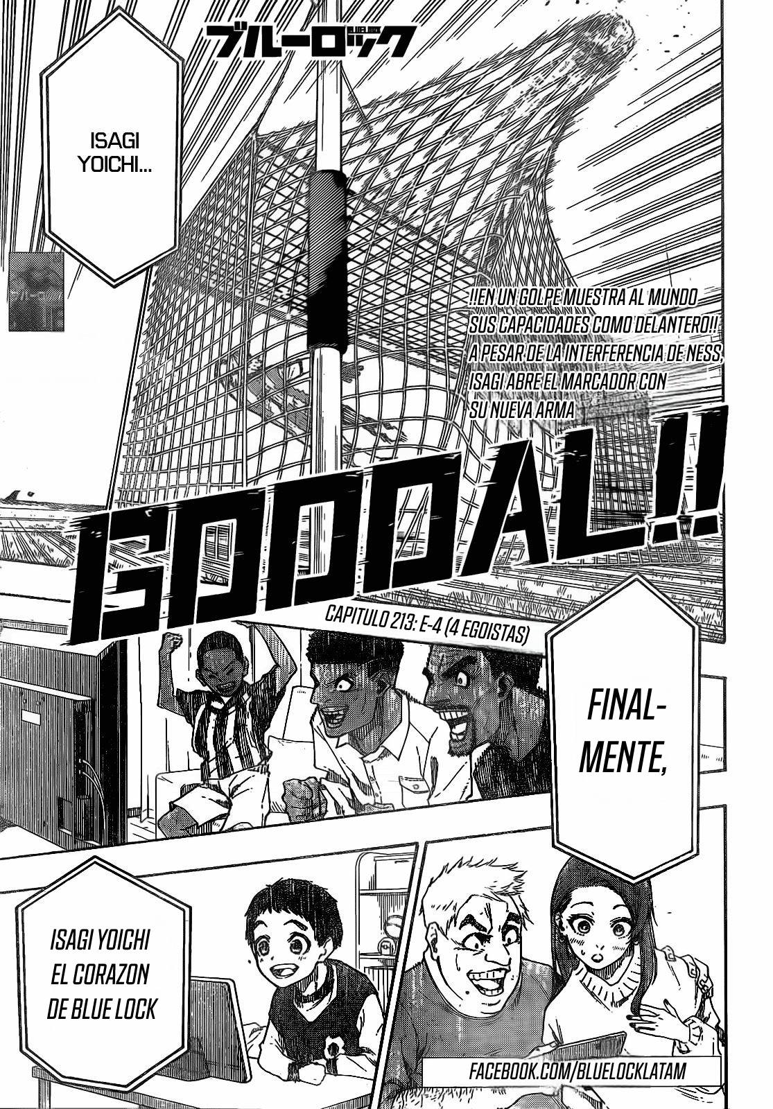 Read Blue Lock Español Manga Online