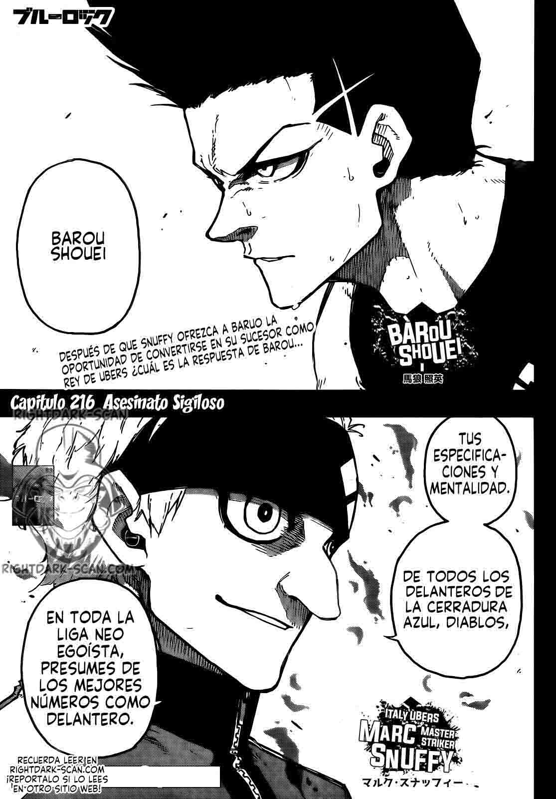 Read Blue Lock Español Manga Online