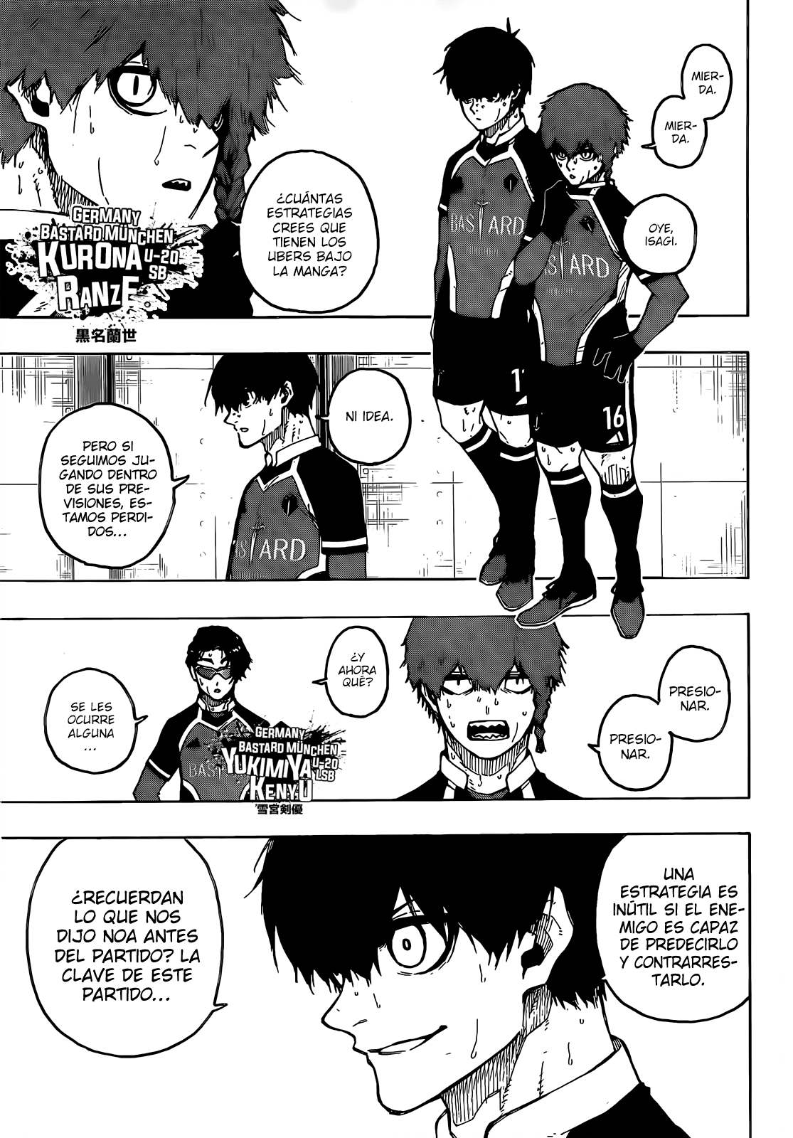 Read Blue Lock Español Manga Online