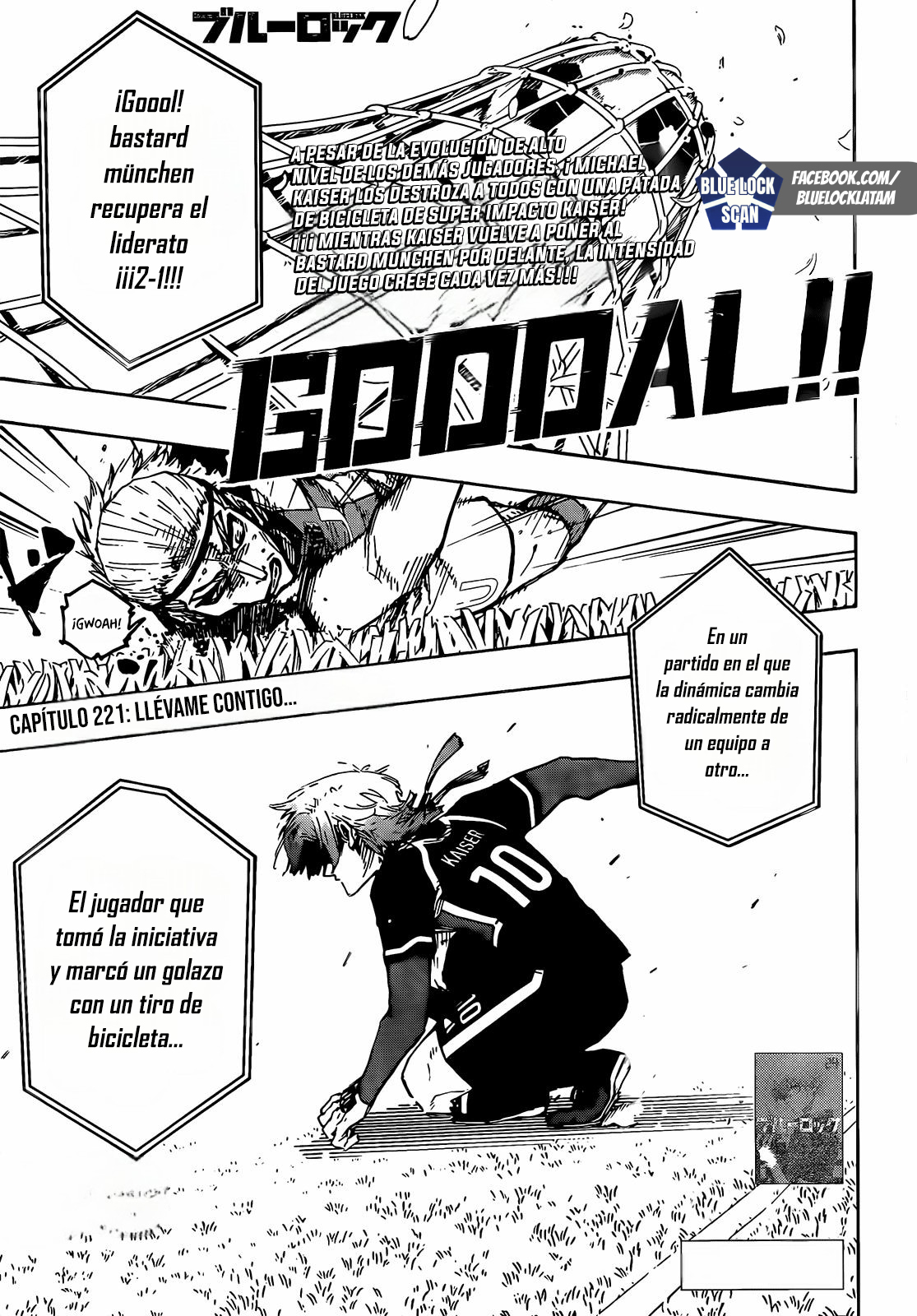 Read Blue Lock Español Manga Online