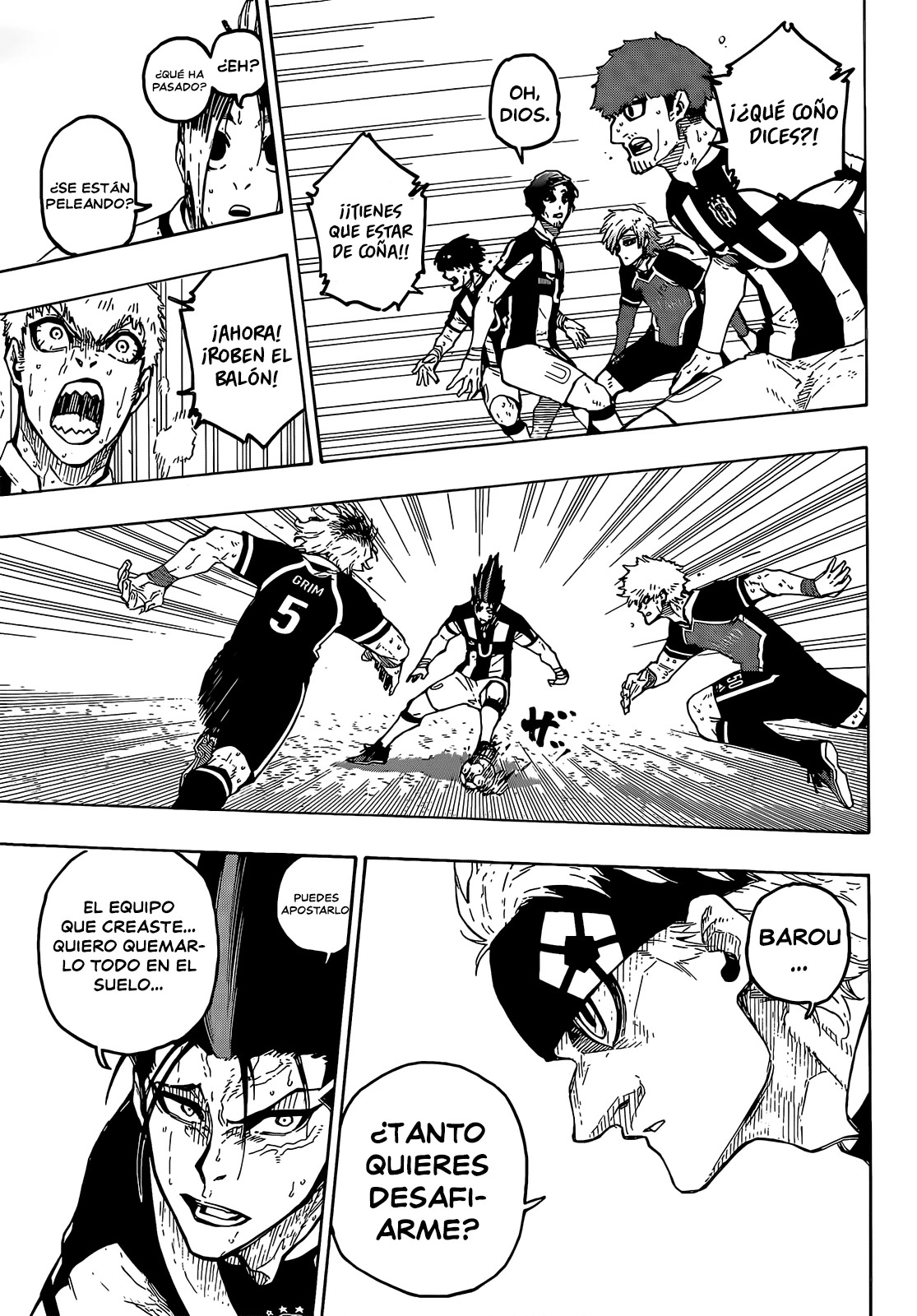 Read Blue Lock Español Manga Online