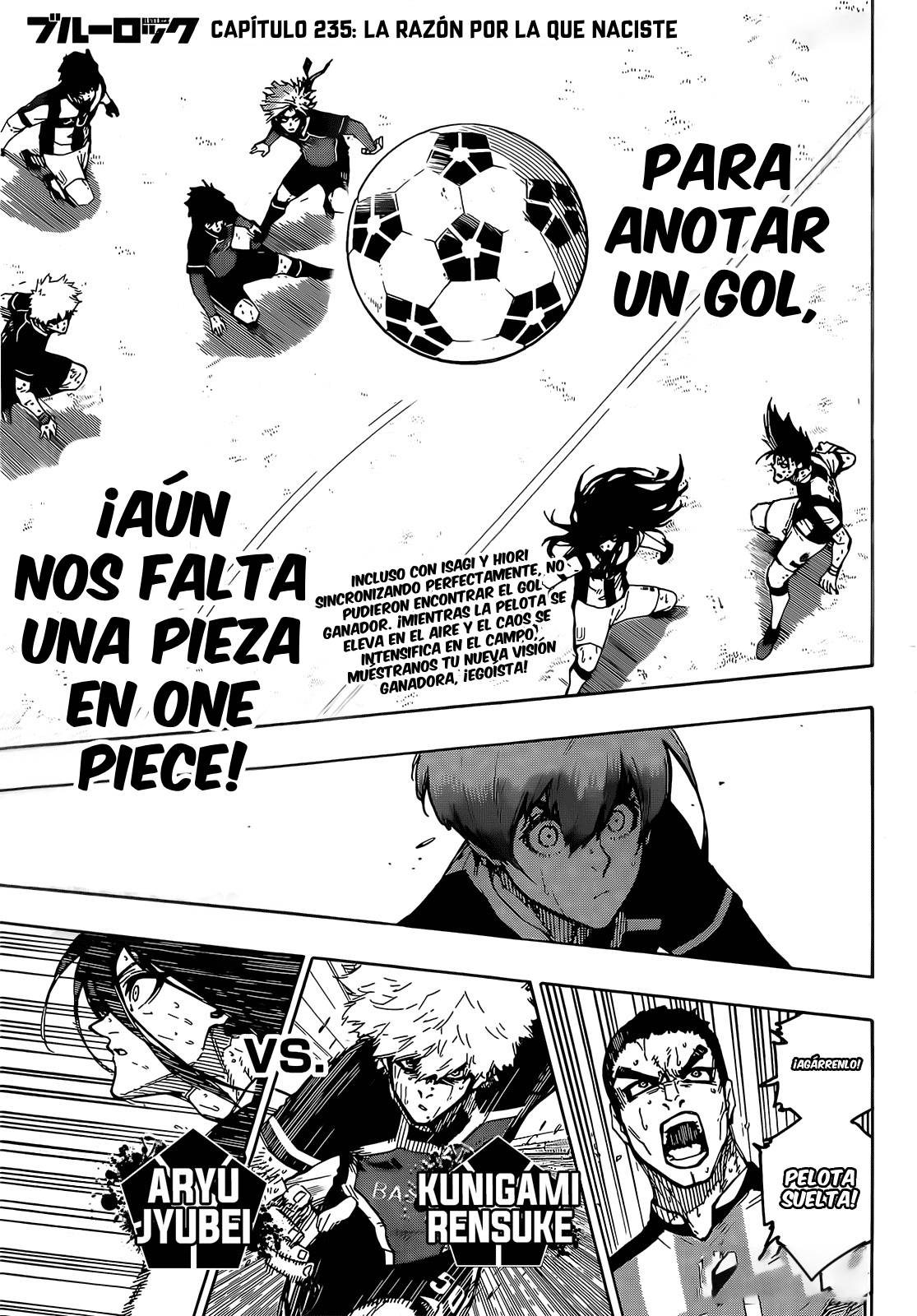 Read Blue Lock Español Manga Online