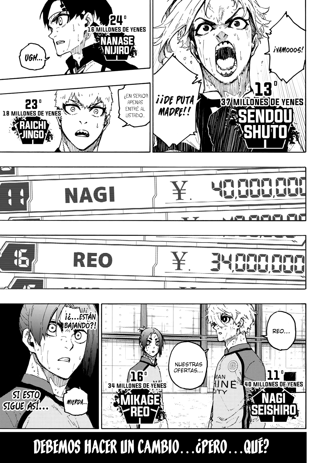 Read Blue Lock Español Manga Online