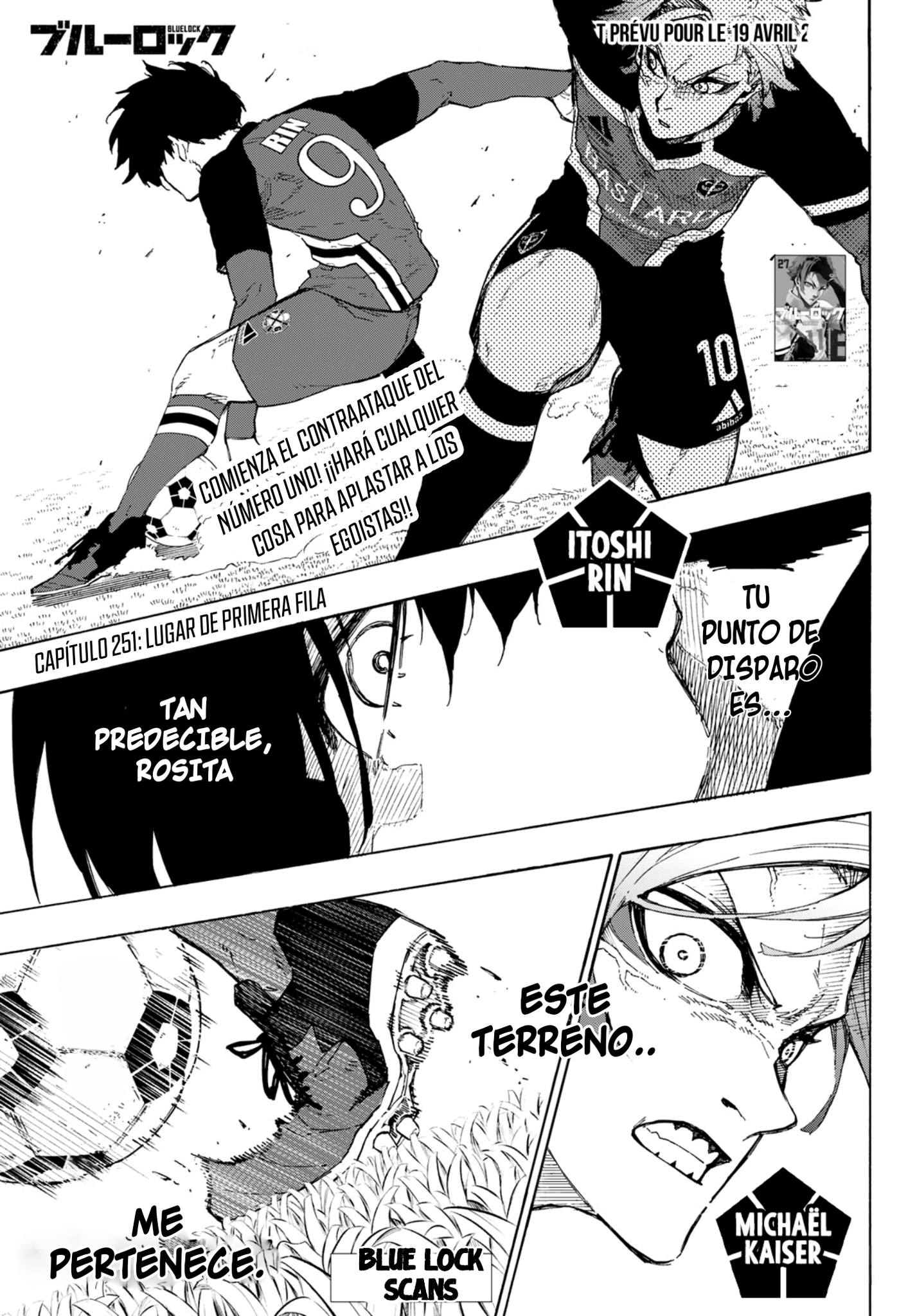 Read Blue Lock Español Manga Online