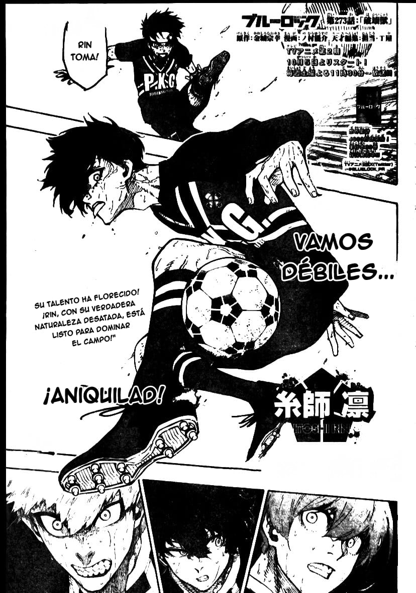 Read Blue Lock Español Manga Online