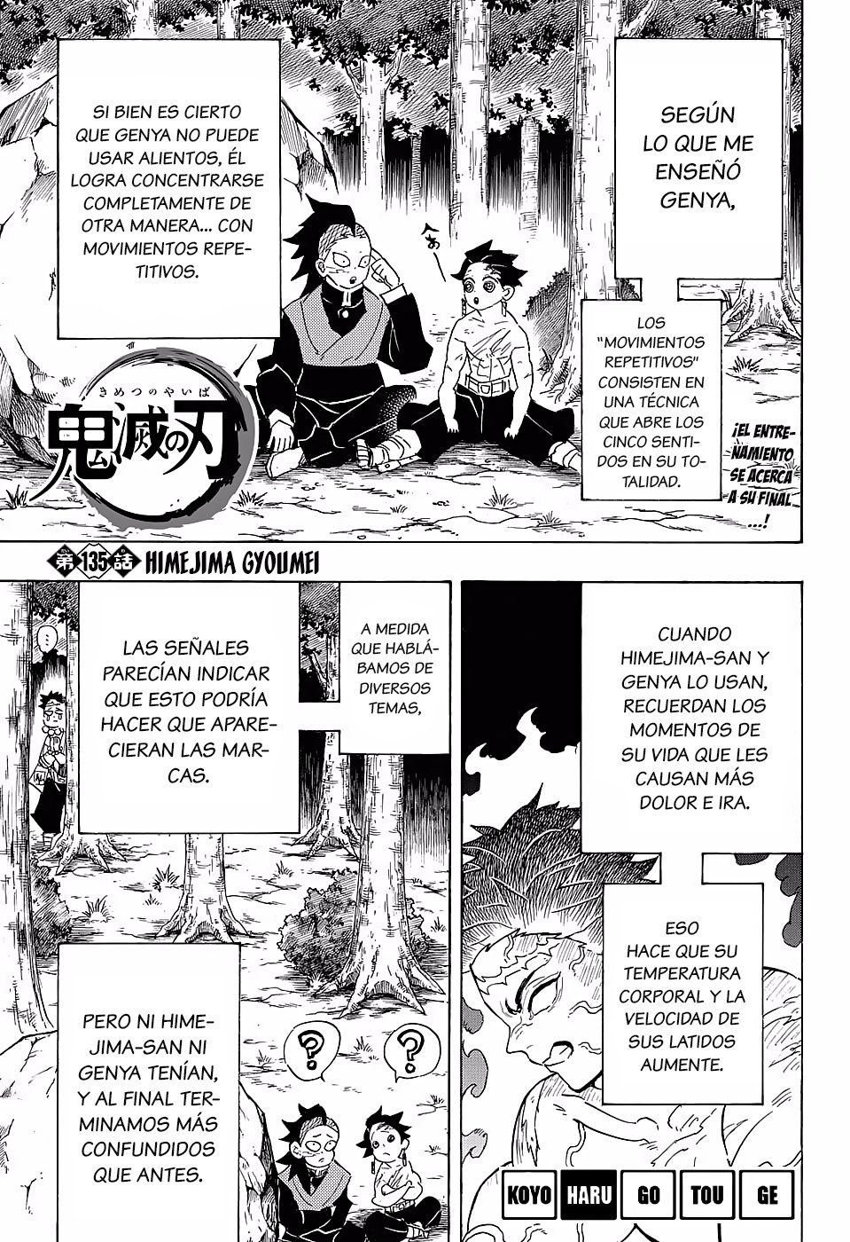 Read Demon Slayer_ Kimetsu no Yaiba Español Manga Online