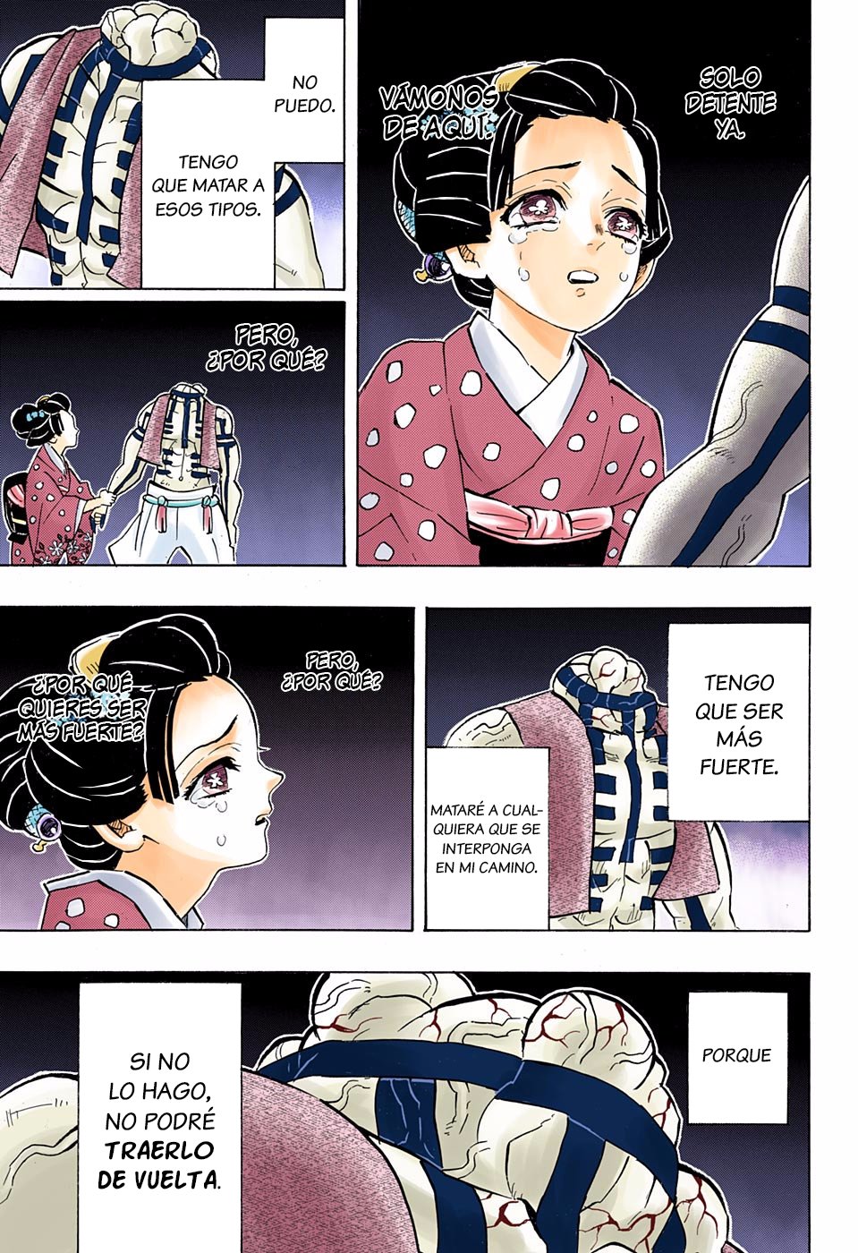 Read Demon Slayer_ Kimetsu no Yaiba Español Manga Online